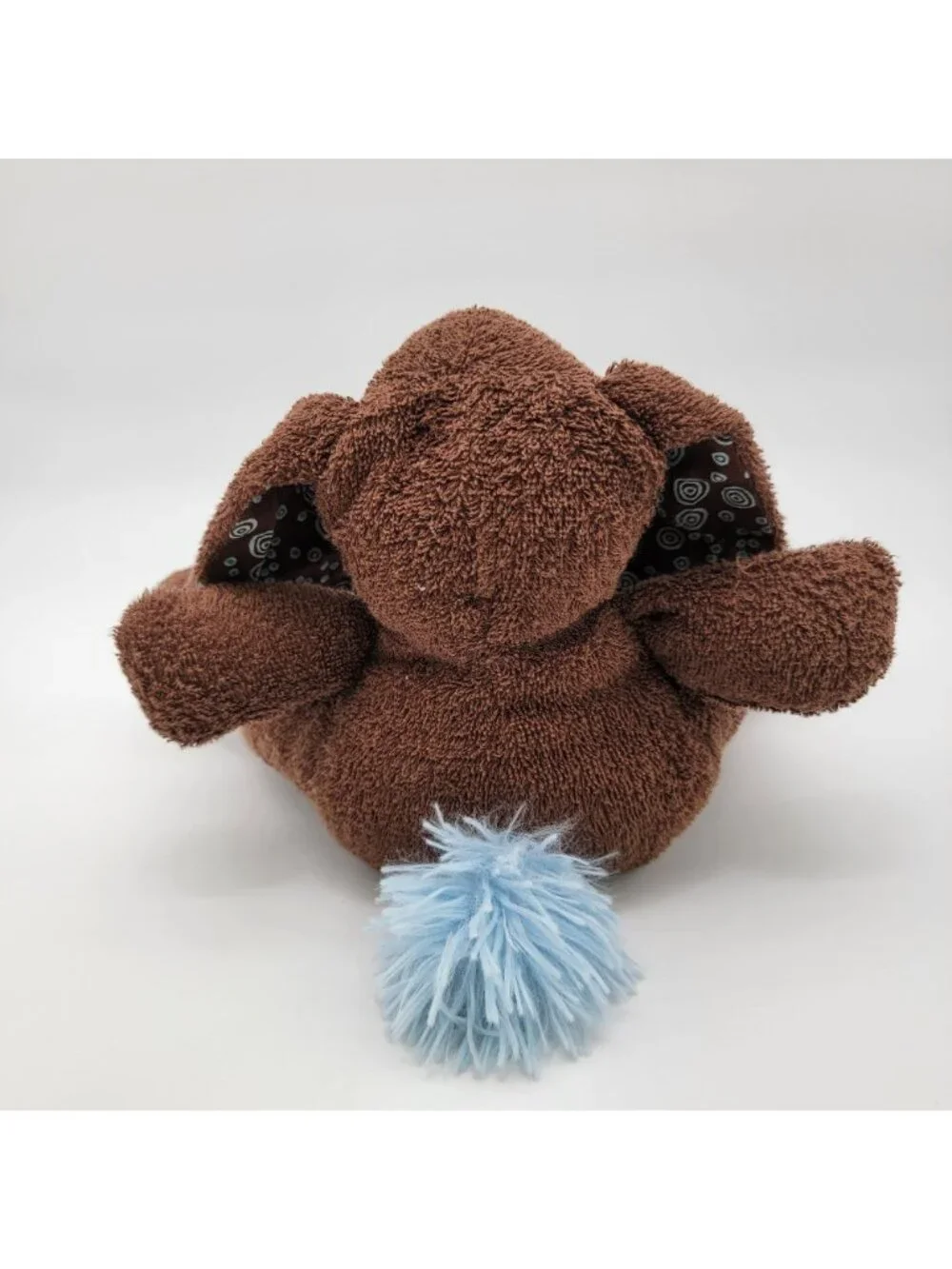 Yellow Horse Art Studios Plush Brown Terry Cloth Bunny